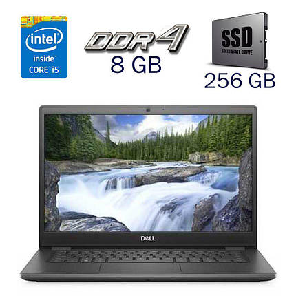 Ультрабук Б-клас Dell Latitude 3410/ 14" (1366x768)/ Core i5-10210U/ 8 GB RAM/ 256 GB SSD/ UHD for 10th Gen, фото 1