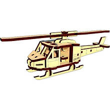 Іграшка дерев'яна Конструктор Вертоліт OPZ-0006 Handy Games