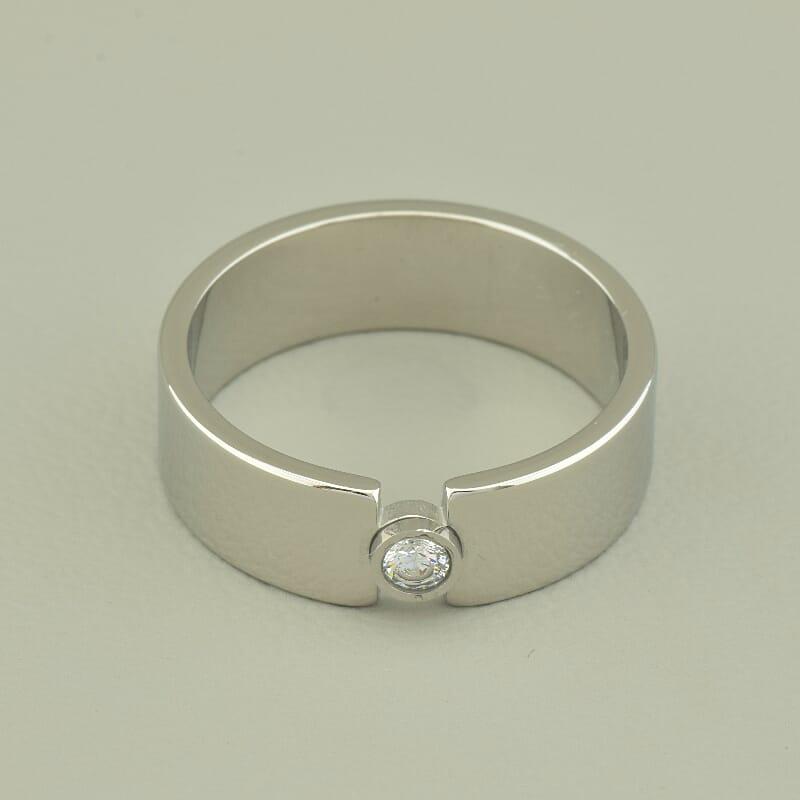 Кільце 'XUPING' Фіаніт (родій), фото 1