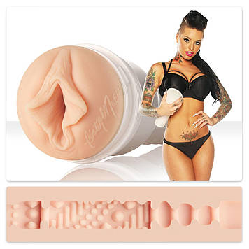 Мастурбатор Fleshlight Girls: Christy Mack — Attack, зі сліпка вагіни, дуже ніжний