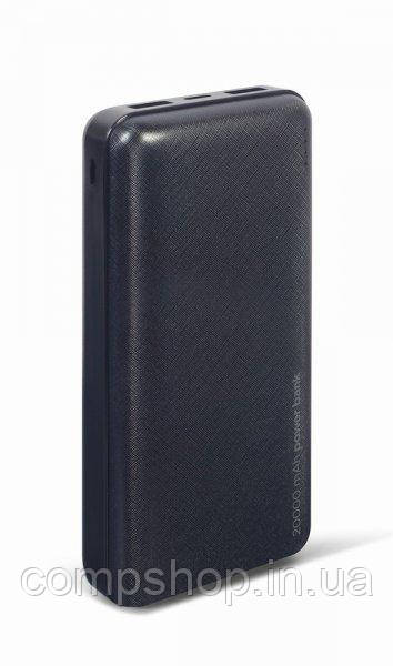 Портативний зарядний пристрій 20000mAh Gembird PB20-02  (код 136076)
