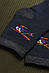 Шкарпетки дитячі махрові для хлопчика темно-синього кольору 167952M, фото 2