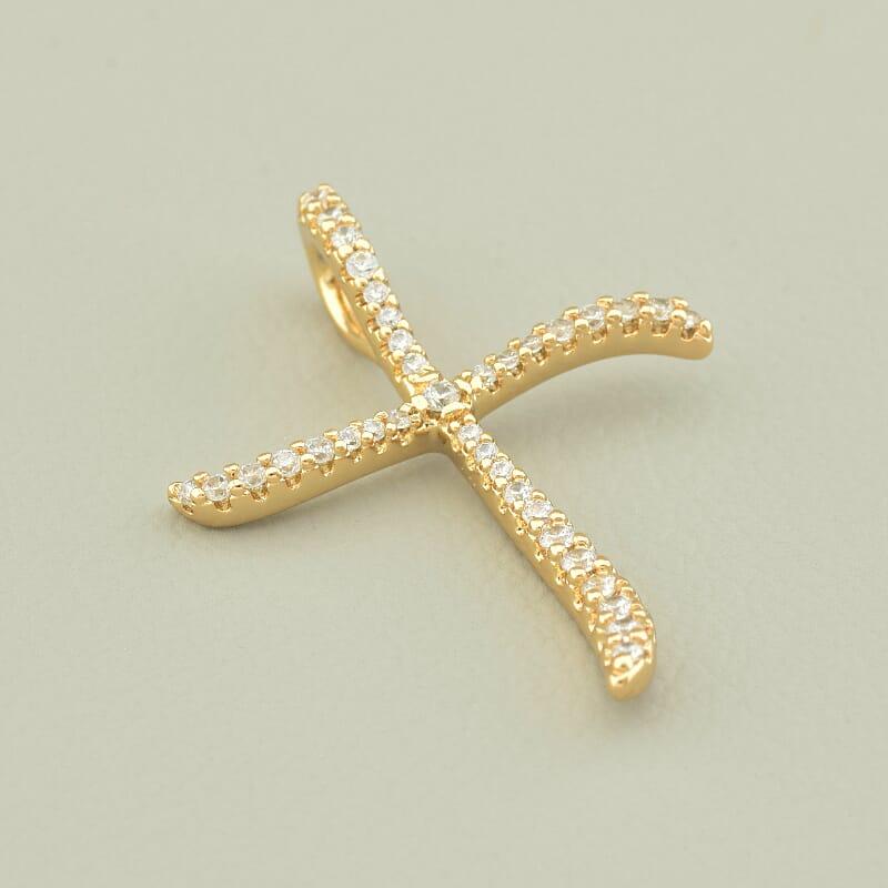 Кулон 'XUPING' Фіаніт (позолота 18к), фото 1