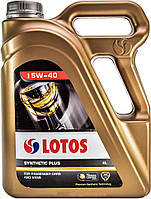 Масло моторное LOTOS 5W-40 SYNTHETIC PLUS SN/CF; объем 4 л WFK402Y000H0 lotos