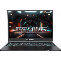 Ноутбук Gigabyte 16" G6 КF/Intel i5-13500H/16GB/512SSD/GF 4060-8/DOS/Black (KF-53KZ853SD)