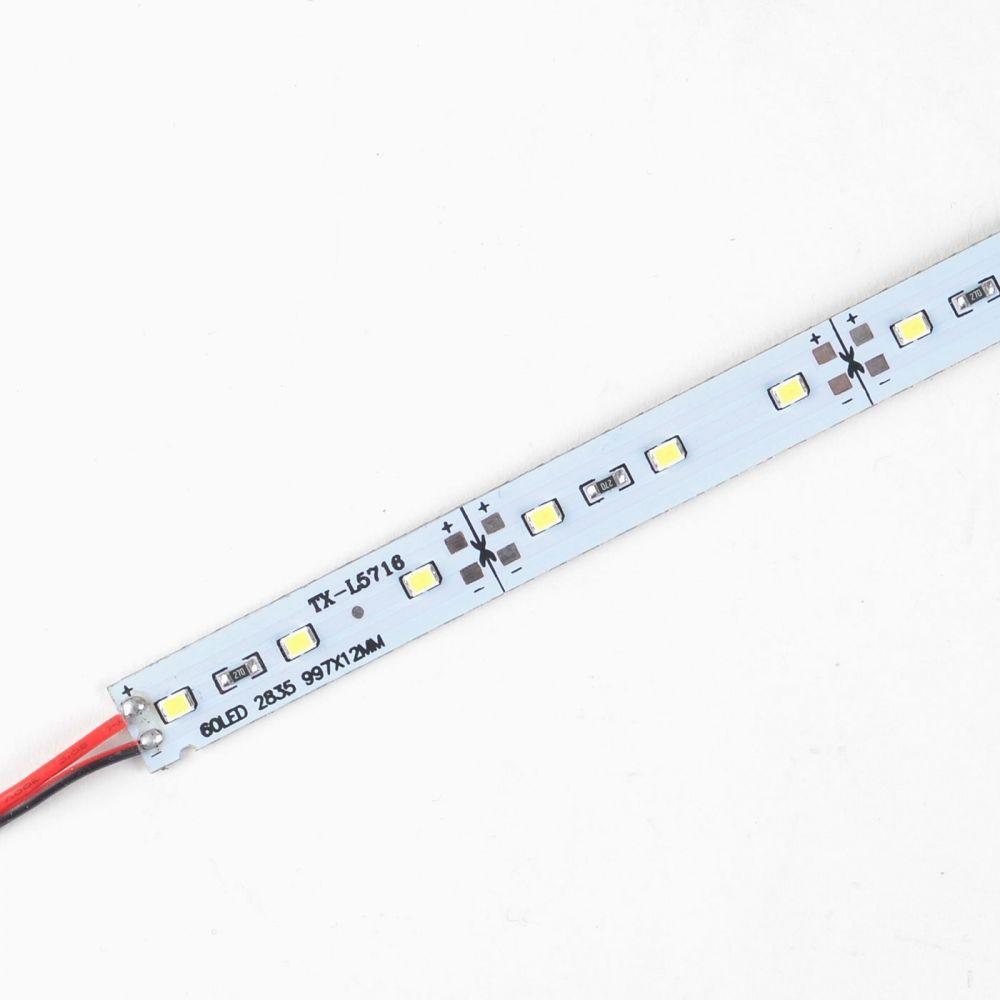 Світлодіодна лінійка Venom SMD 2835 60д. (без отворів) (VLD-283512060-W) Білий, фото 1