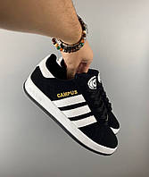 Жіночі кросівки adidas campus black white