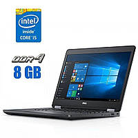 Ноутбук Dell Latitude E5470 / 14" (1920x1080) IPS / Intel Core i5-6300HQ (4 ядра по 2.3 - 3.2 GHz) / 8 GB DDR4