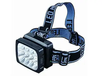 Налобний ліхтар на гумці для побутового використання YAJA 7LED YJ-1837 Ліхтар налобний
