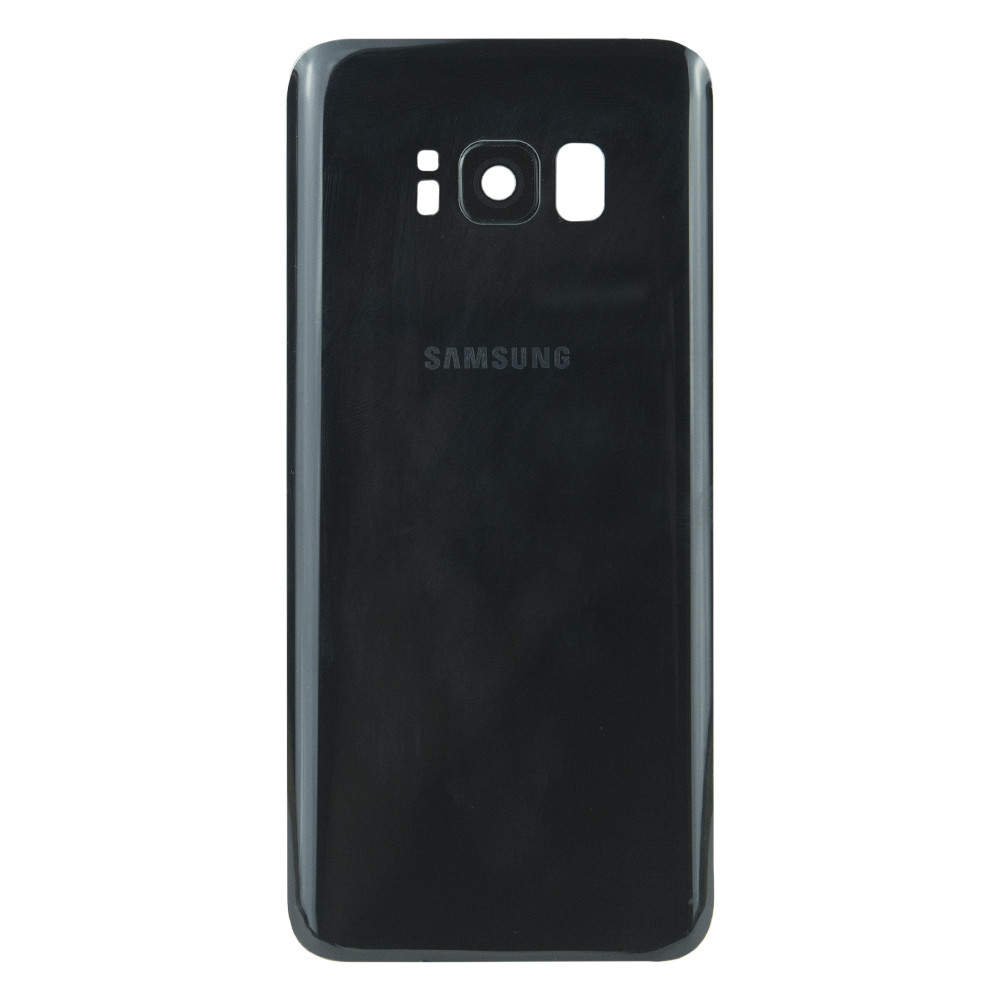 Задня частина корпусу Samsung Galaxy S8 SM-G950 Midnight Black (з склом камери), фото 1
