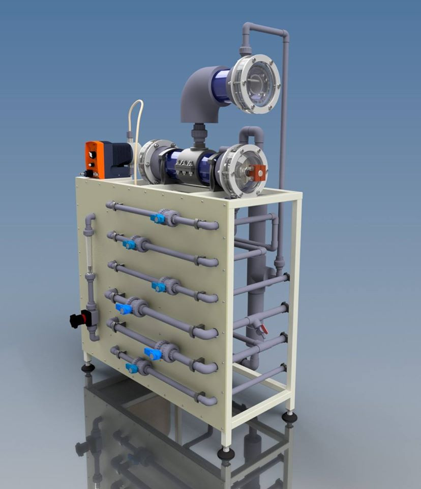 Електролізне встановлення гіпохлориту натрію 300 г/год, фото 1