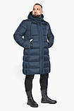 Чоловіча зимова синя курточка з капюшоном модель 63518 50 (L), фото 7