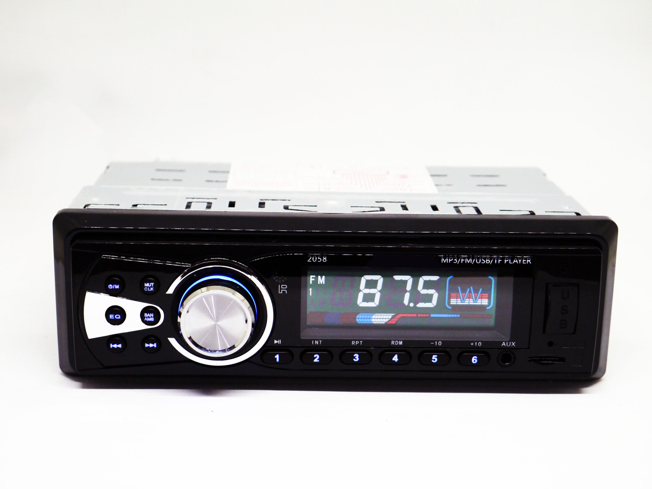 Автомагнітола 2058 — MP3+FM+USB+microSD+AUX