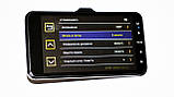 DVR GT500 Full HD 4" сенсорний екран. з виносною камерою заднього виду, фото 4