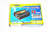 Зарядний пристрій для автомобіля 12 вольт 20 ампер, UKC Battery Charger 20A, фото 5