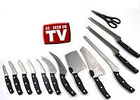 Набір ножів Miracle Blade World Class (Сlass Блейд) 12 шт плюс кухонні ножиці