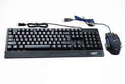 Ігрова клавіатура та миша UKC M710 з підсвіткою
