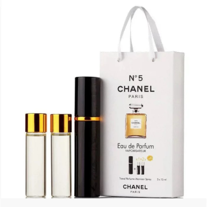 Chanl № 5 edt 3x15ml - Trio Bag