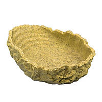 Поилка и миска для купания Hobby Drinking Bowl XL ochre 2000 мл. 27 x 21 x 8 см для террариума