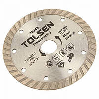 Диск алмазный Tolsen Tools Турбо 125 × 22.2 мм