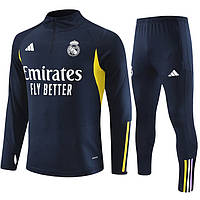 Детский футбольный костюм Реал Мадрид Adidas 2023-2024 Training Navy 125-135 см (3524)