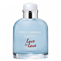 Туалетная вода Dolce&Gabbana Light Blue Love Is Love Pour Homme для мужчин - edt 125 ml tester