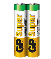 Батарейки GP AA "Золоті" (пальчикові, LR06) | Алкалінові, не течуть, для ліхтаря на блэкаут, надійні завжди
