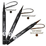 Підводка — маркер для очей і брів Triumph Cosmetics Top Model Marker Eyelner& Eyebrow CTEL12, Brown, фото 3