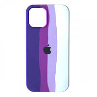 Чехол Apple Silicone Case для iPhone 13 rainbow