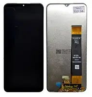 Дисплей для Samsung M33 (M336), M23 (M236) із сенсором чорний сервісний