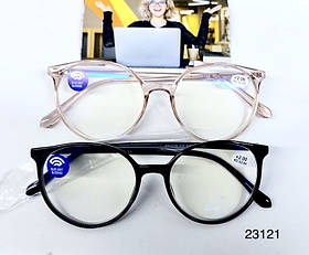 Круглі окуляри для зору з комп'ютерними лінзами Модель 23121