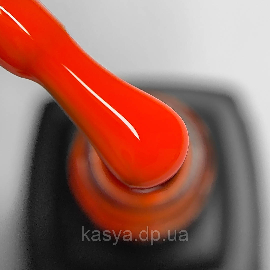 Гель лак MOON FULL Neon color Gel polish №707 морквяно-кораловий , 8 мл