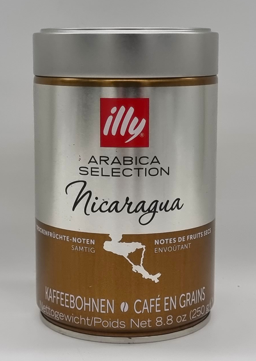Кава в зернах Illy Monoarabica Nicaragua 100% арабіка 250г Італія