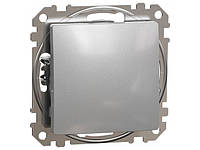 Розетки і вимикачі Schneider-Electric серія Sedna колір Алюміній