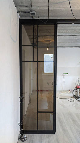 Металеві розсувні LOFT перегородки, фото 3