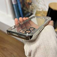Чехол на Айфон 12 Мини силиконовый Серебристый / iPhone 12 Mini Silver