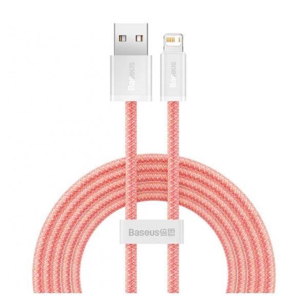 Кабель зарядний Baseus USB — Lightning Fast Charging 2 м Orange (CALD000507)