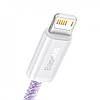 Кабель зарядный Baseus USB - Lightning Fast Charging 2 м Purple (CALD000505), фото 3