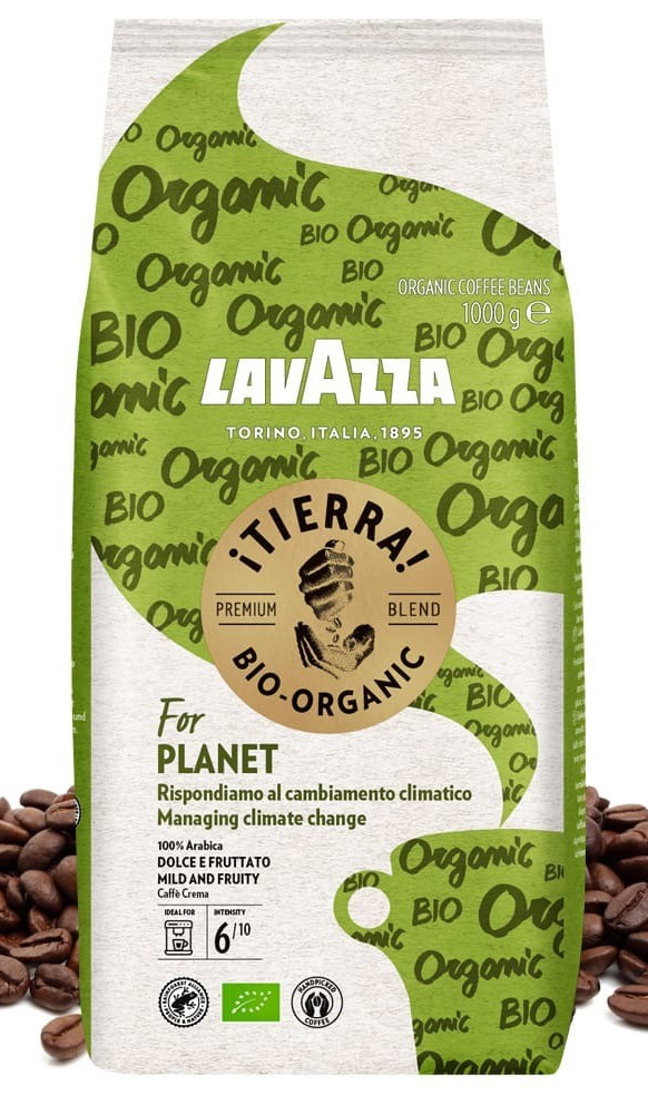 Кава мелена Lavazza "Tierra Bio-Organic" 180г Італія