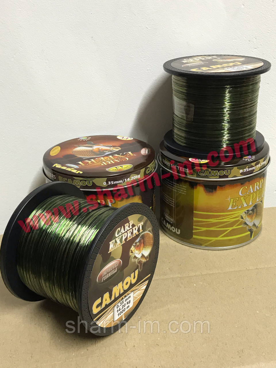 Волосінь Carp Expert 1000 м 0,30 мм/12,5 кг Camou (Камуфляж)