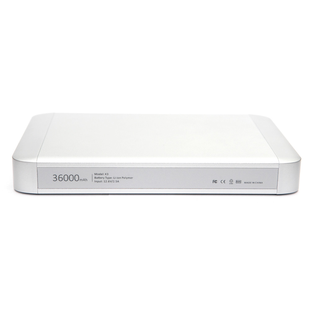Універсальна мобільна батарея PowerPlant K3 для Аpple MacBook/36000mAh