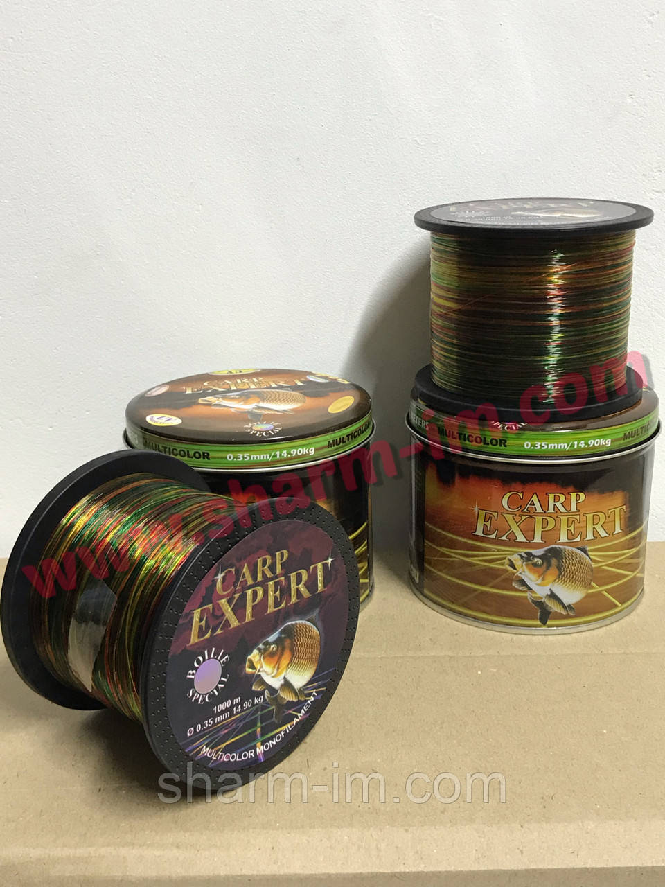 Волосінь Carp Expert 1000 м 0,3 мм/12,5 кг Multicolor Boilie Special