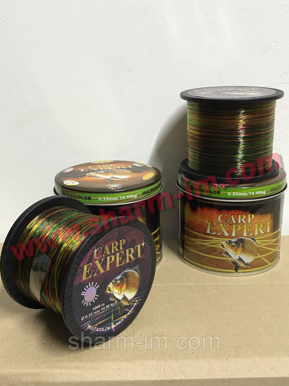 Волосінь Carp Expert 1000 м 0,25 мм/8.9 кг Multicolor Boilie Special