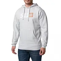 Худі 5.11 Tactical Scope Hoodie Grey, тактична чоловіча тепла кофта з капюшоном сіра, американська толстовка