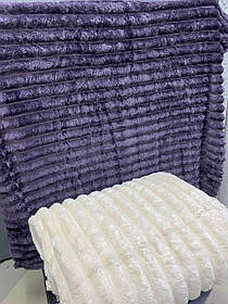 Плед - покривало Євро розмір 200*230 Розовий