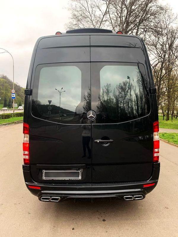 Микроавтобус Mercedes Sprinter черный VIP класса аренда с водителем - фото 6 - id-p2012045256