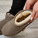 Жіночі зимові теплі замшеві короткі уги в 41 розмірі, фото 3