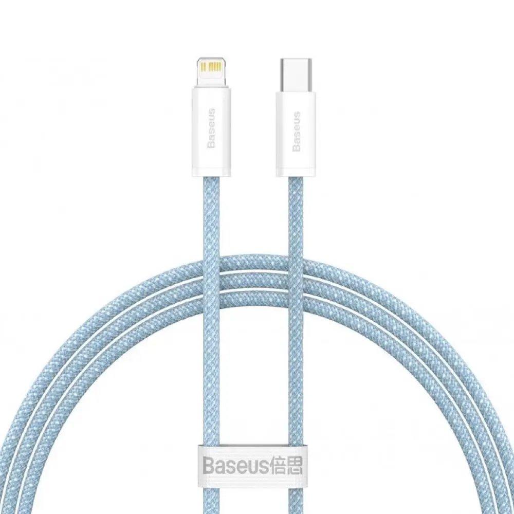 Кабель зарядний Baseus Dynamic Series USB-C to Lightning 1 m Blue (CALD000003)