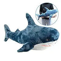 Мягкая игрушка Плюшевая Акула Shark doll 49 см Подушка акула подушка объятия Top R