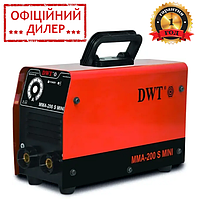 Инвертор постоянного тока DWT MMA-200 S MINI (6.5 кВт, 20-150 А / 20-26 В, 230 В)Сварочный аппарат STP